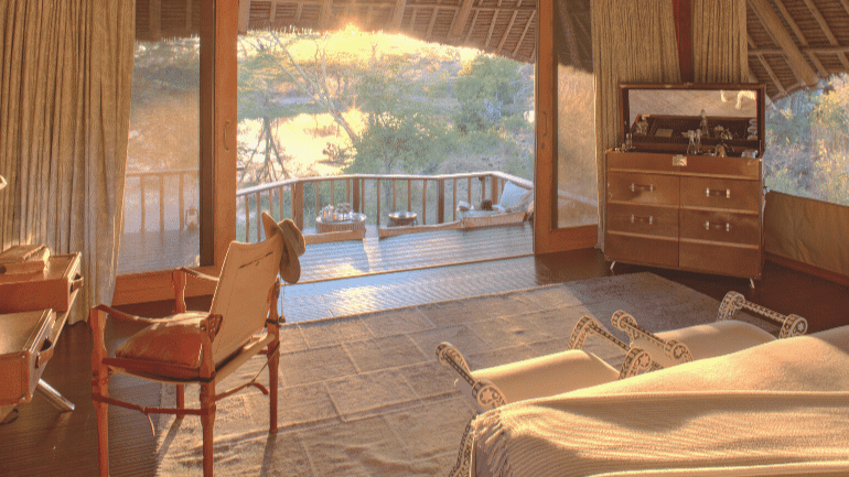 Finch Hattons Luxury Safari Camp Zelt