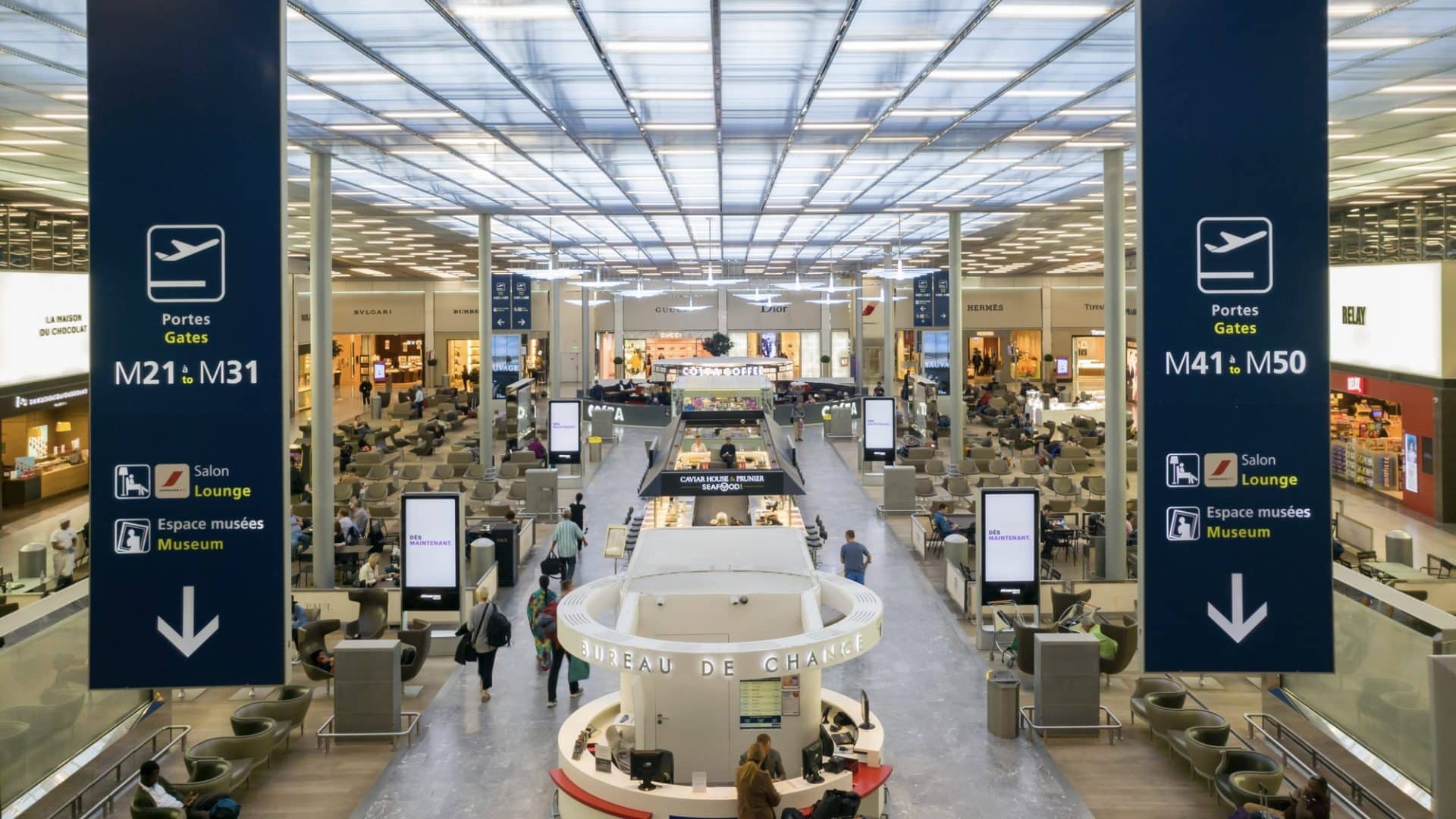 Charles De Gaulle Paris Airport Terminal