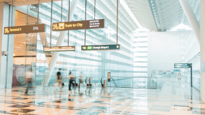 Flughafen Singapur Changi Terminal