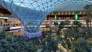 Hamad International Airport (DOH) Expands With Indoor Tropical Garden.