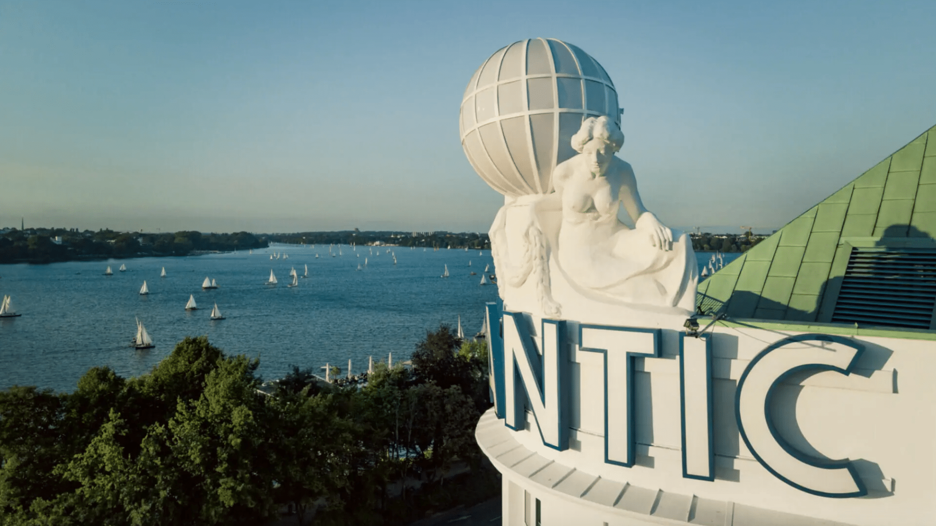 Hotel Atlantic Hamburg Ausblick Alster