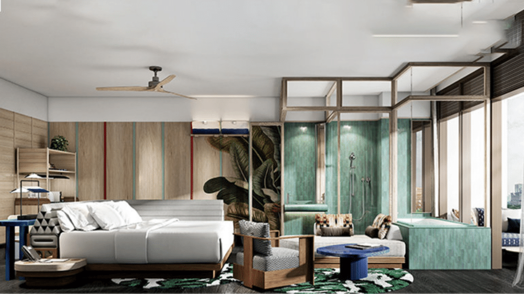 Hotel Indigo The Forestias Bangkok Deluxe Zimmer