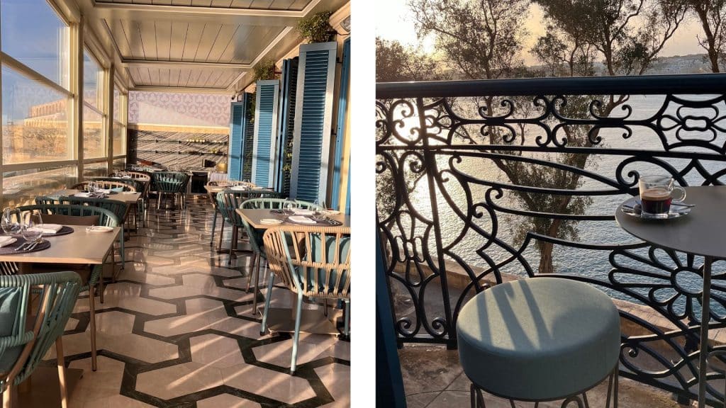 Iniala Harbour House Valletta Restaurant