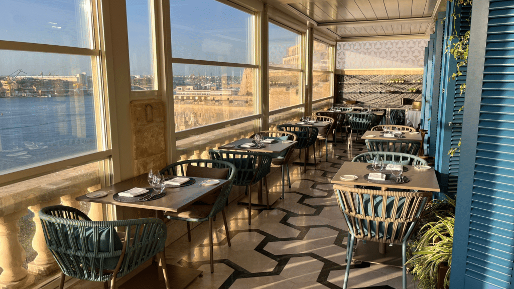 Iniala Harbour House Valletta Restaurant 