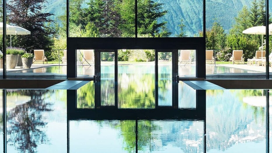 Interalpen Hotel Tyrol Pool Panorama
