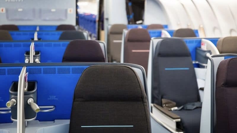 KLM A330 Business Class