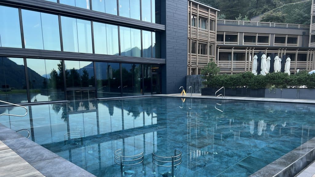 Lefay Resort Dolomiti Außenpool