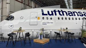 Lufthansa Airbus A350 900 Leipzig Flughafen Muenchen