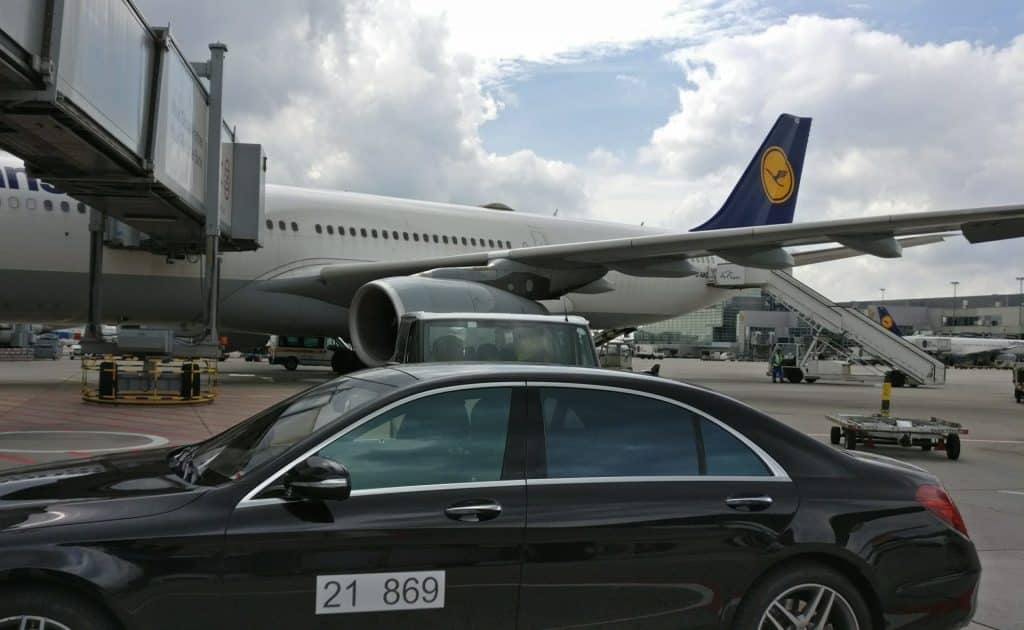 Lufthansa First Class Limousinenservice