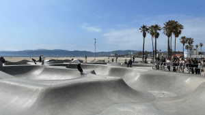 Skaterpark In Los Angeles, Am Venice Beach