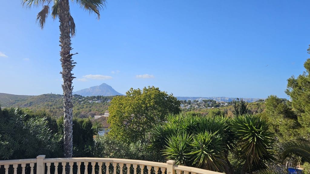 Xàbia Ferienhaus Ausblick