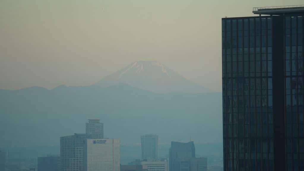 Mt. Fuji beim Sonnenaufgang