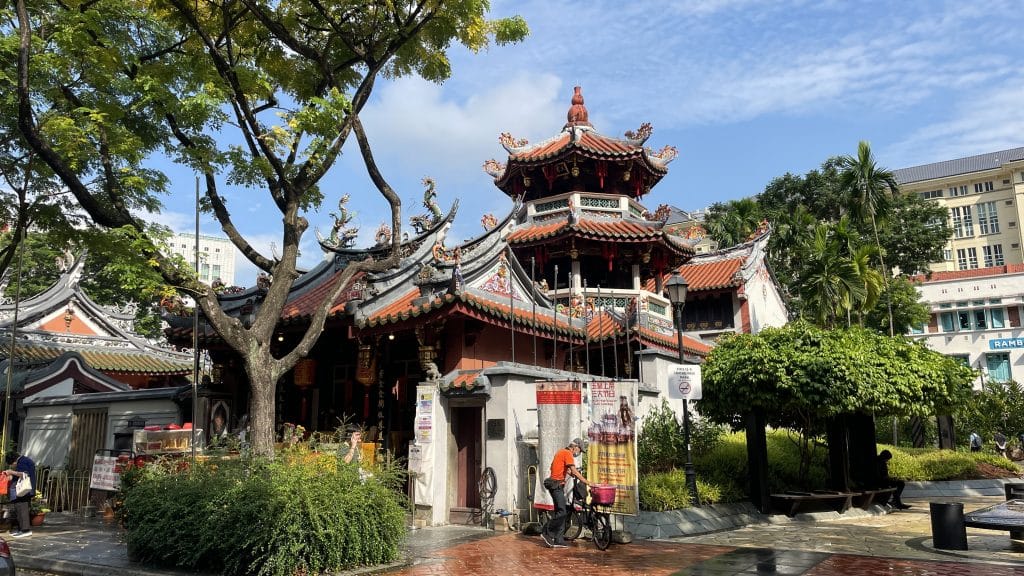 Thian Hock Keng Tempel in Chinatown