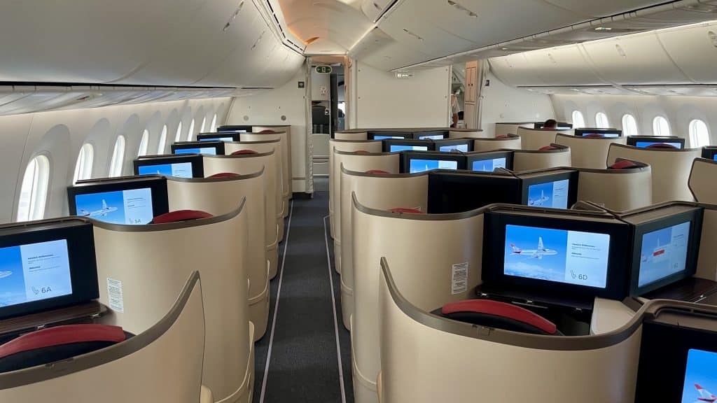 Die neue Austrian Airlines Business Class