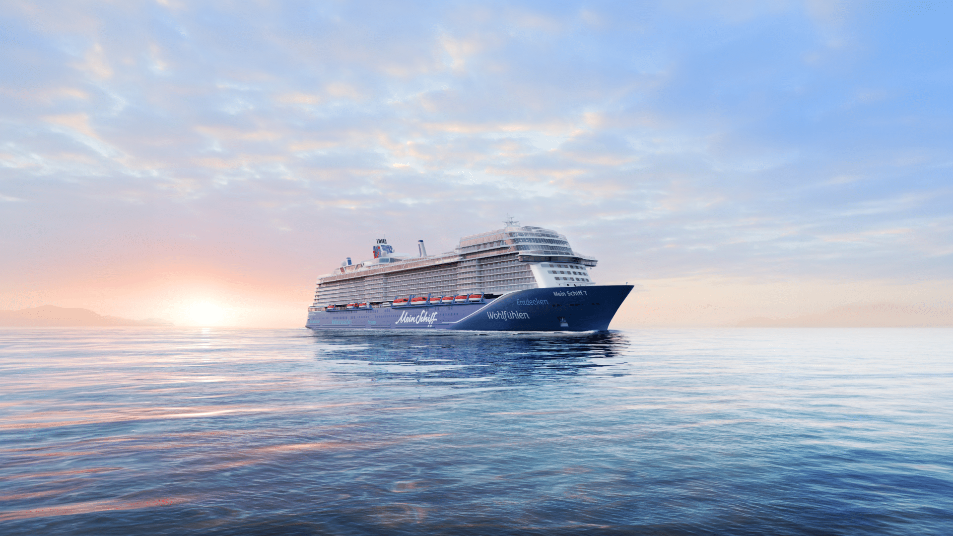 Mein Schiff 7 Ansicht Meer