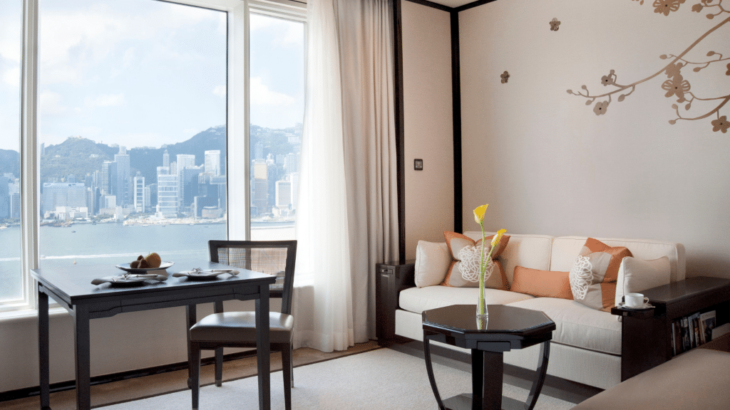 Peninsula Hongkong Deluxe Harbour View Zimmer