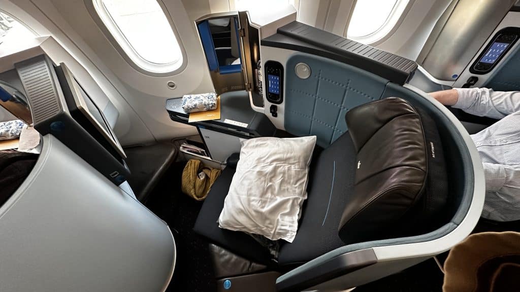 Sitz KLM Business Class