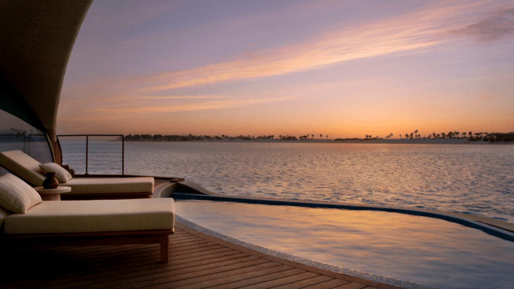Nujuma A Ritz Carlton Reserve Villa Sunset Deck