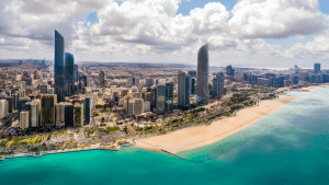  Abu Dhabi Skyline Strand