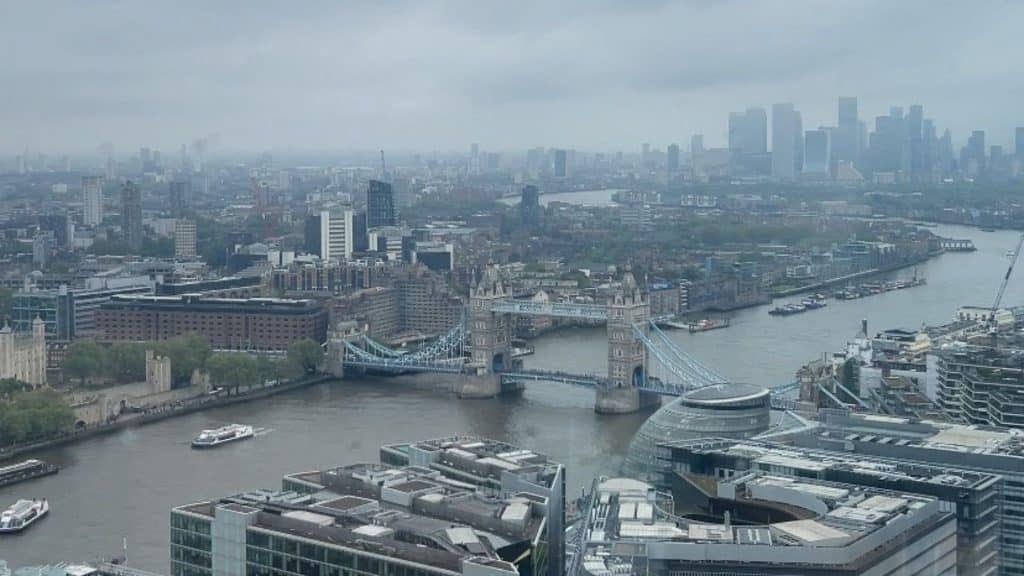 Aussicht Shangri La London Tag