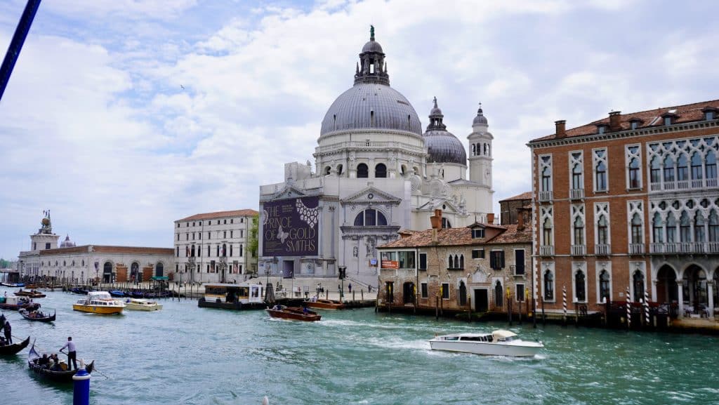 Der Ausblick von der Royal Suite auf den Canal Grande