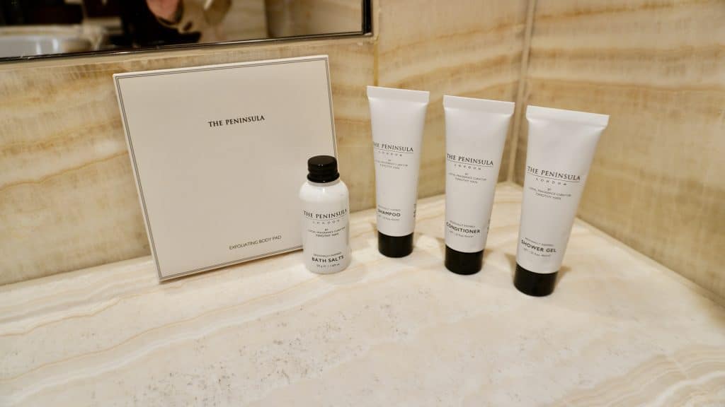 Die Amenities im The Peninsula London