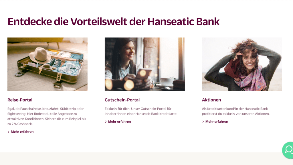 Hanseatic Bank Vorteilswelt