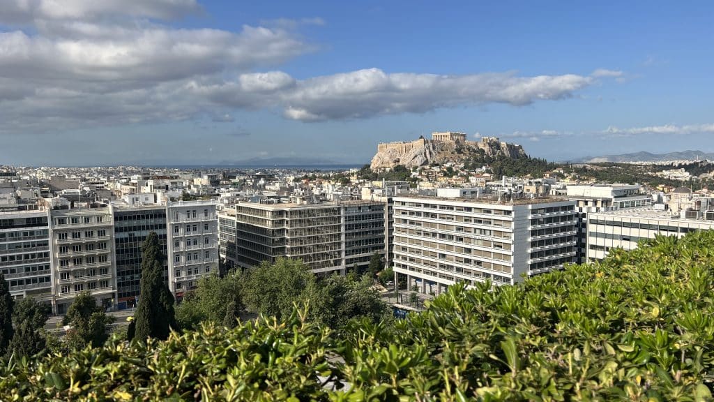 Hotel Grande Bretagne Athen Ausblick Hotel 