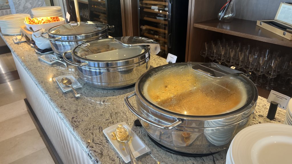 Hotel Grande Bretagne Athen Buffet Warme Speisen 