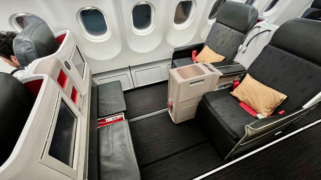 Ein vollwertiges Business-Class Produkt in der Turkish Airlines A330-300 brachte uns nach Istanbul