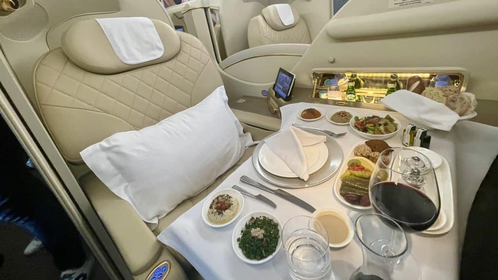 Emirates First Class dank Amex Gold Bonus buchen