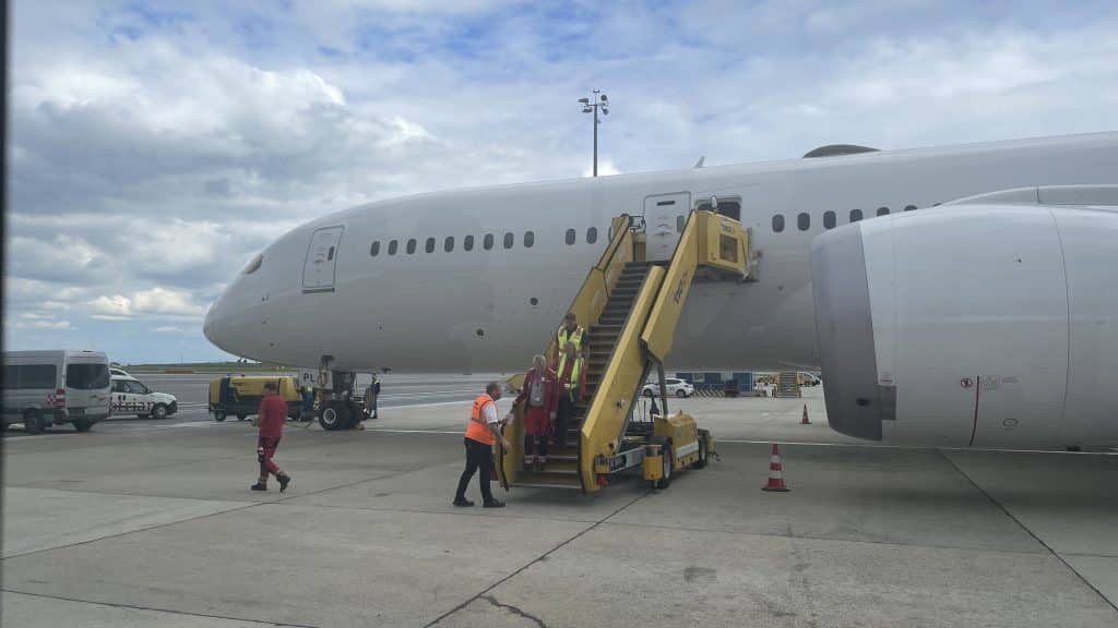 Austrian Airlines Boeing 787 Business Class