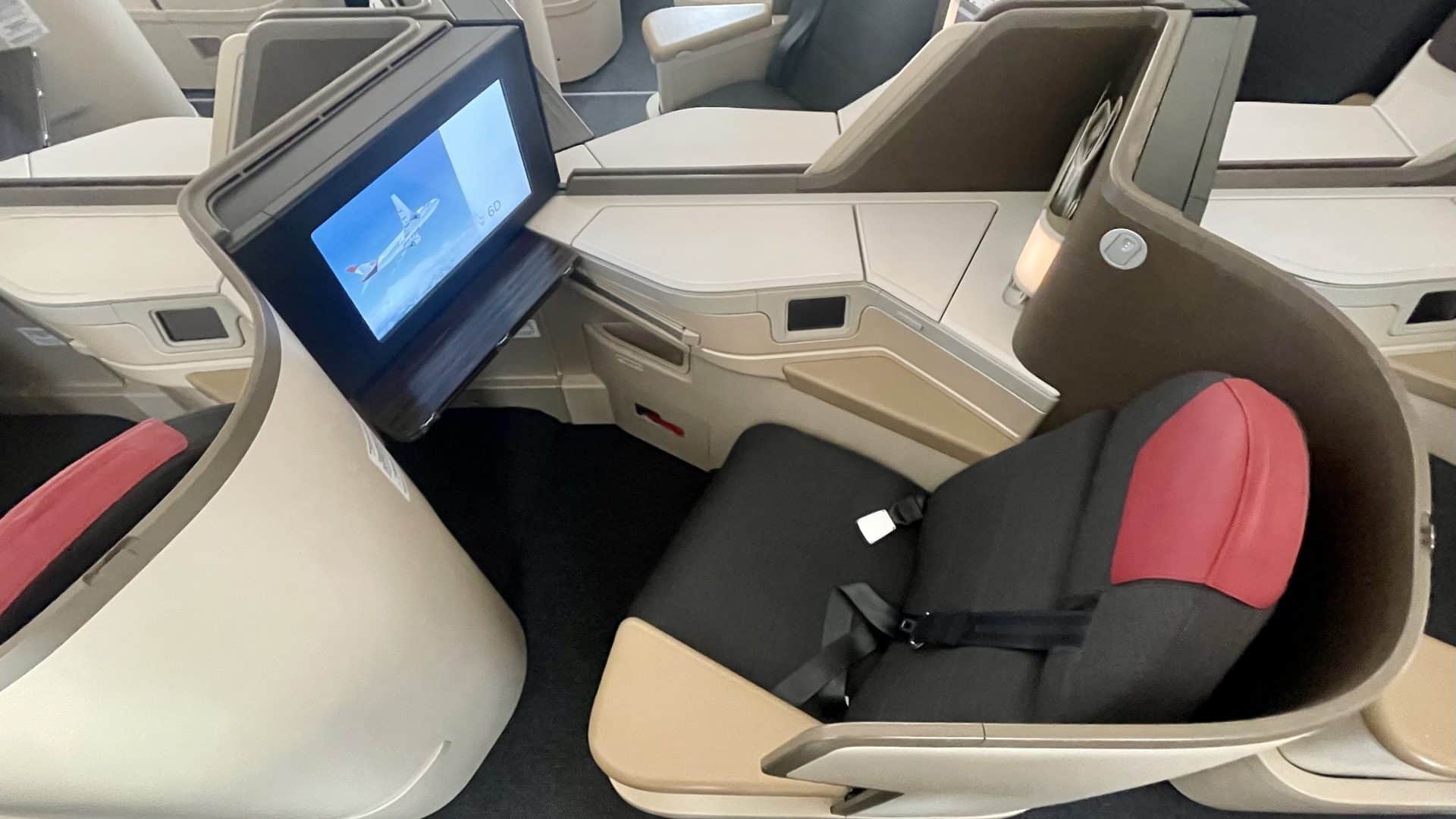 Austrian Airlines Boeing 787 Business Class