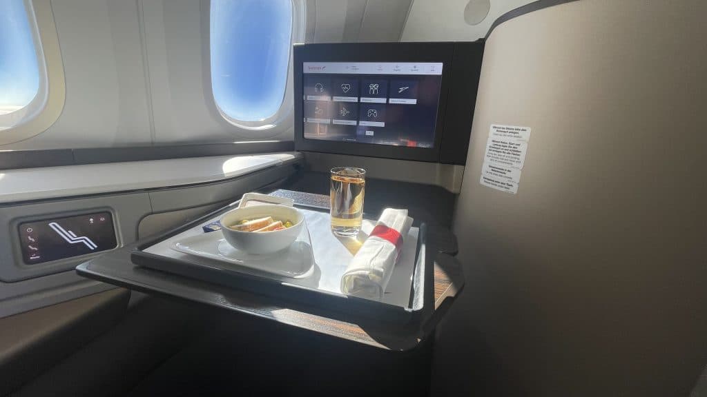 Austrian Airlines Boeing 787 Business Class