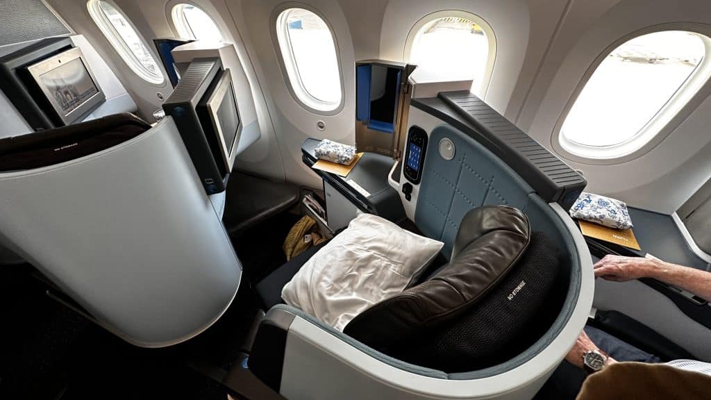 KLM Business Class Boeing 787 9 Sitz 