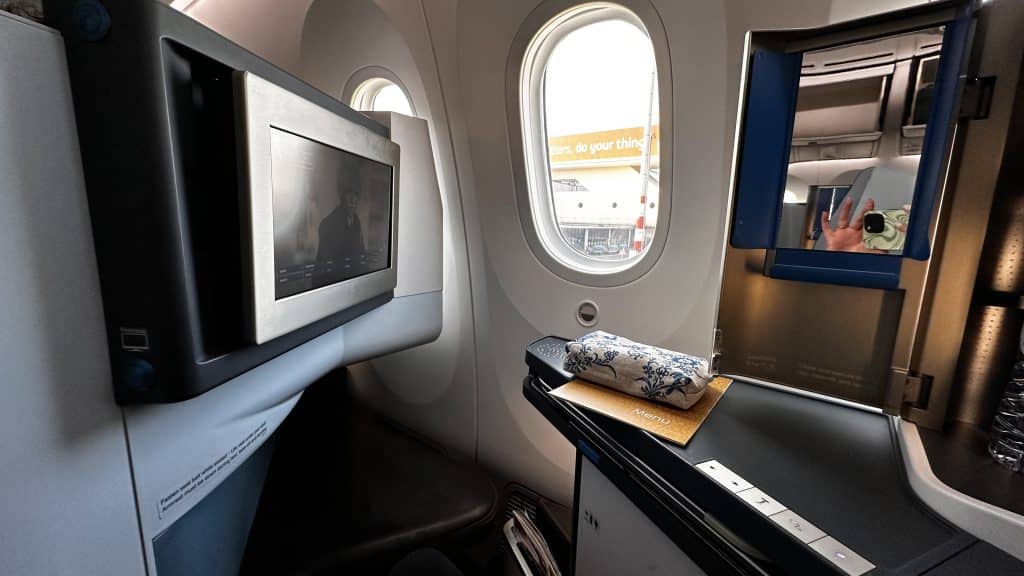 KLM Business Class Boeing 787 9 Sitz Fenster