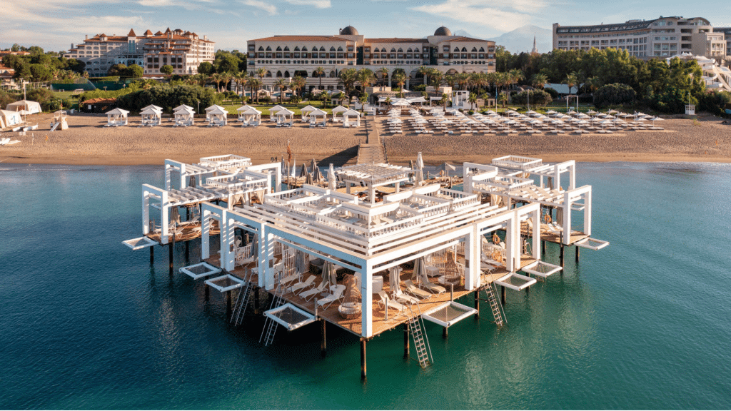 Kempinski Hotel The Dome Belek Pier Bar Aussenansicht