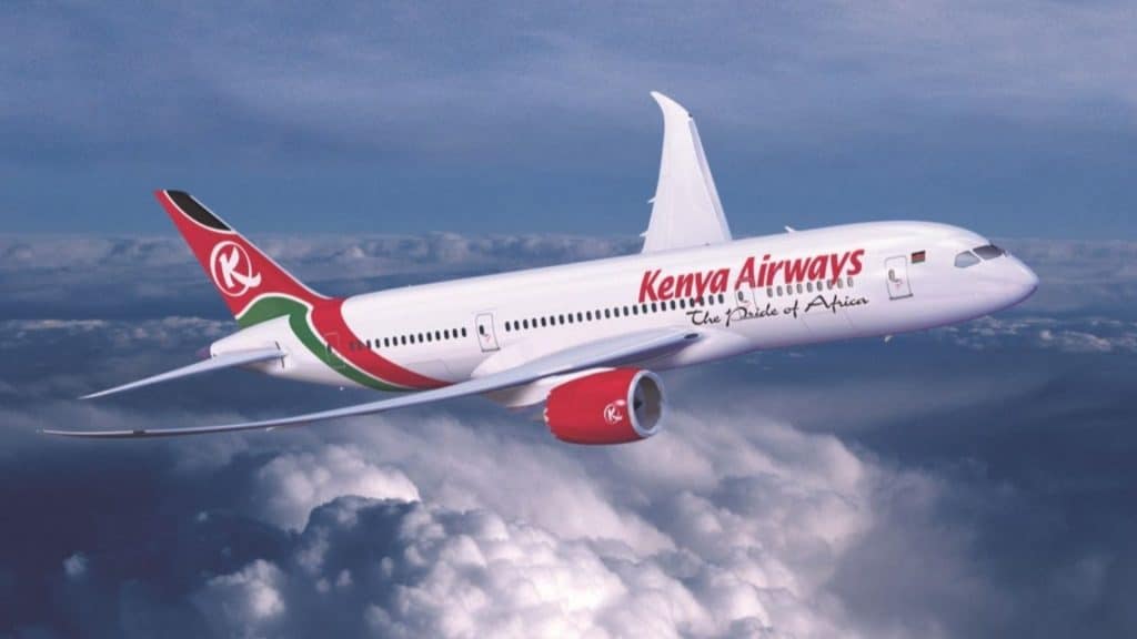 Kenya Airways Dreamliner