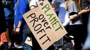 Klimaaktivisten Themenbild Protest