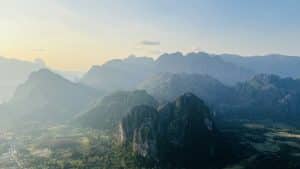 Laos Bergkette