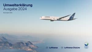 Lufthansa Nachhaltigkeitssiegel