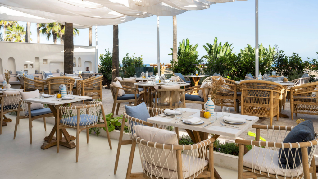 METT Marbella Beach Resort Restaurant AMMOS Terrasse