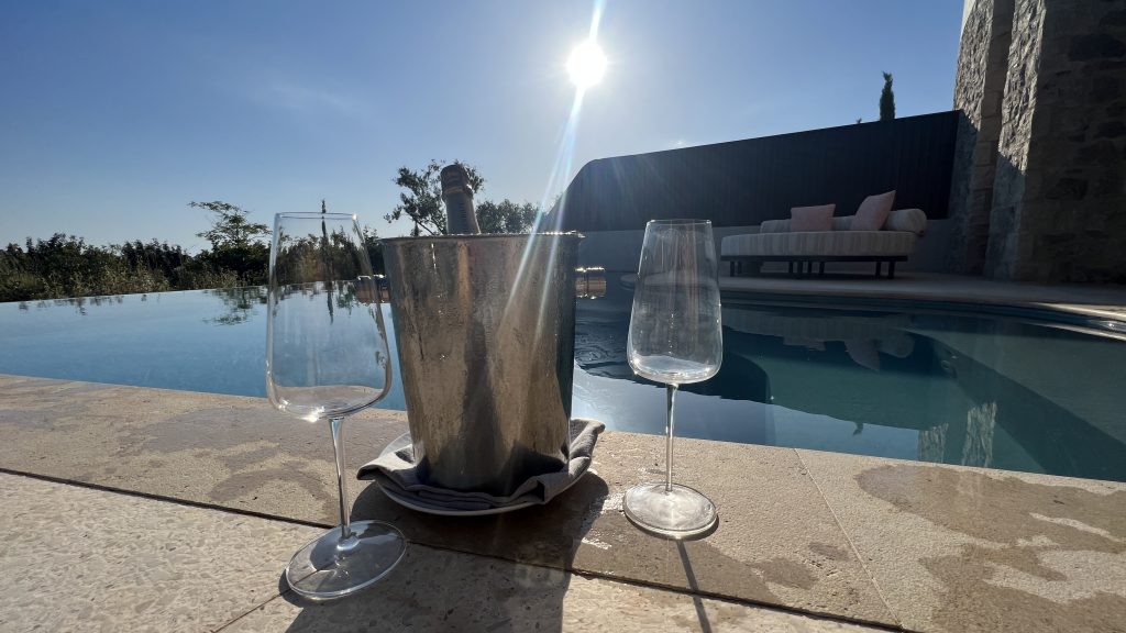 Mandarin Oriental Costa Navarino Champagner Villa Pool