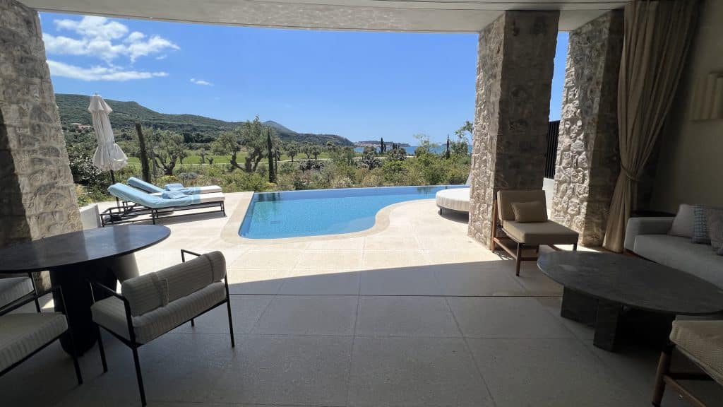 Mandarin Oriental Costa Navarino Villa Terrasse