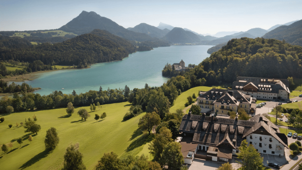 Marriott Arabella Jagdhof Resort Fuschlsee Ansicht See