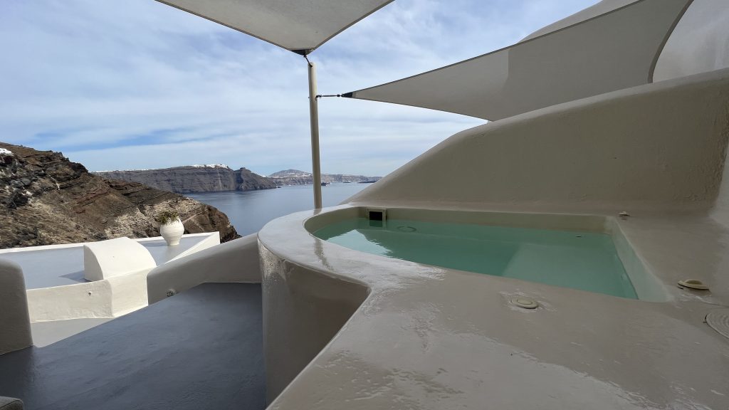 Mystique Santorini Balkon Pool