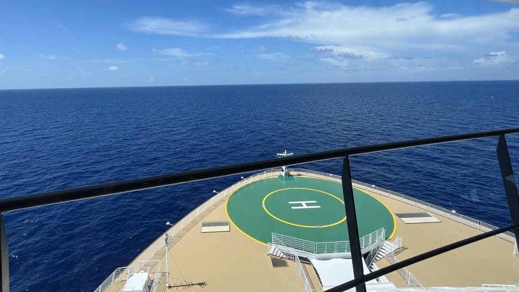 Utopia Of The Seas Captains Seat