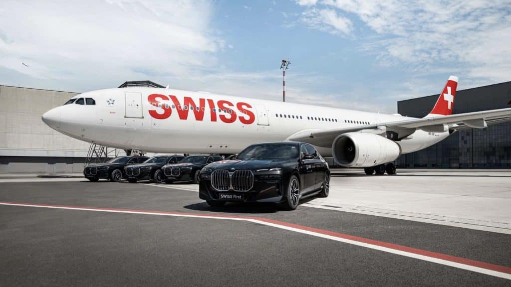 Bmw 7 Series I7 Swiss Airlines 02