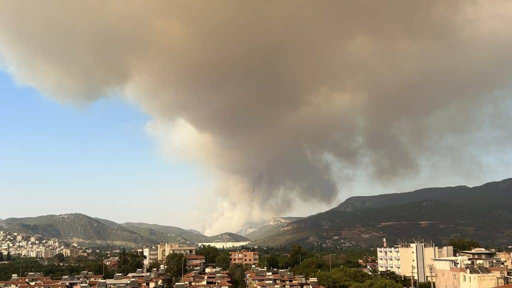 Acelya Sommerurlaub 2024 Waldbrand