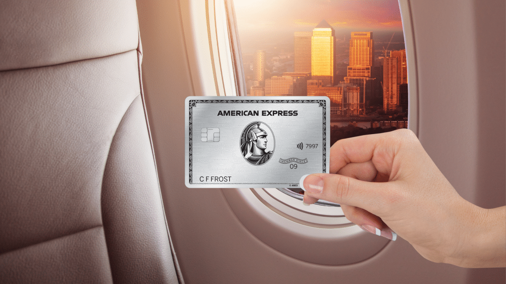 American Express Platin At Flugzeug